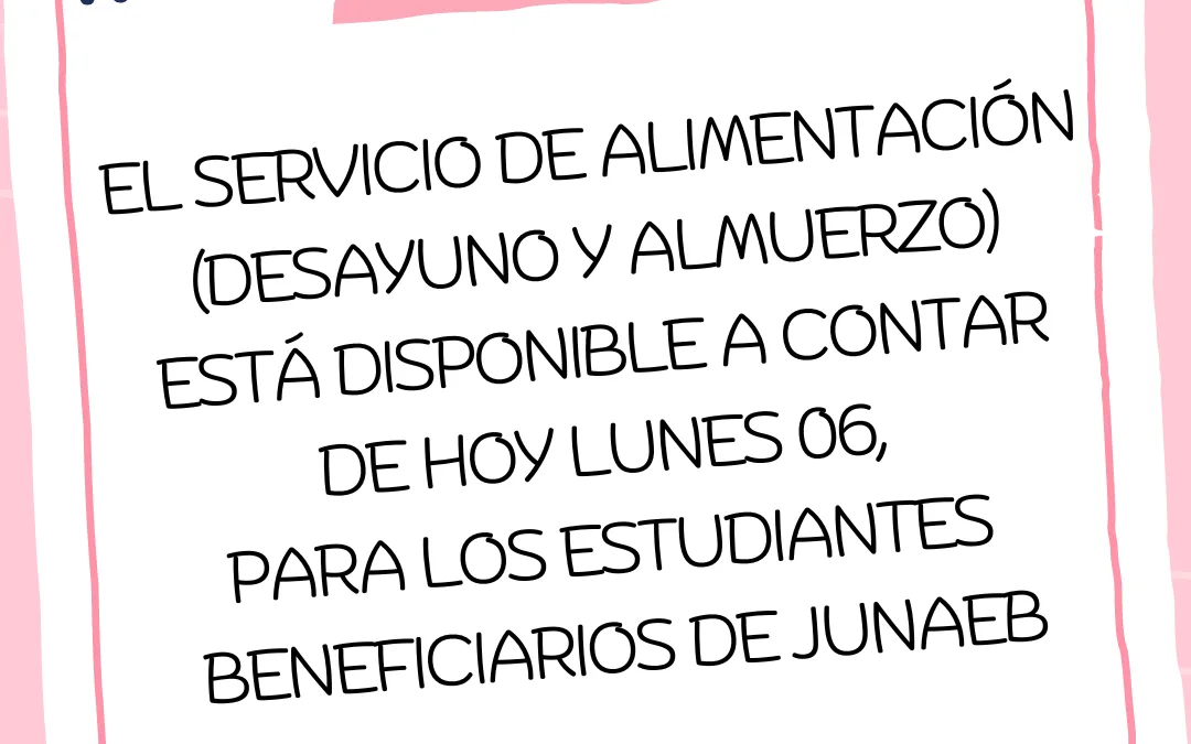 Servicio de Alimentación
